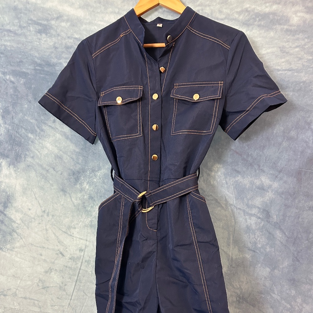 Denim jumpsuit
